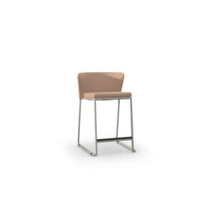 DIMANAMANA SHELL Counter Chair (Velour)