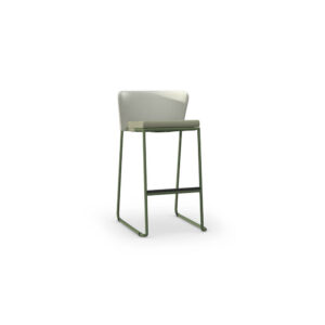 DIMANAMANA SHELL Bar Chair (Stamskin)